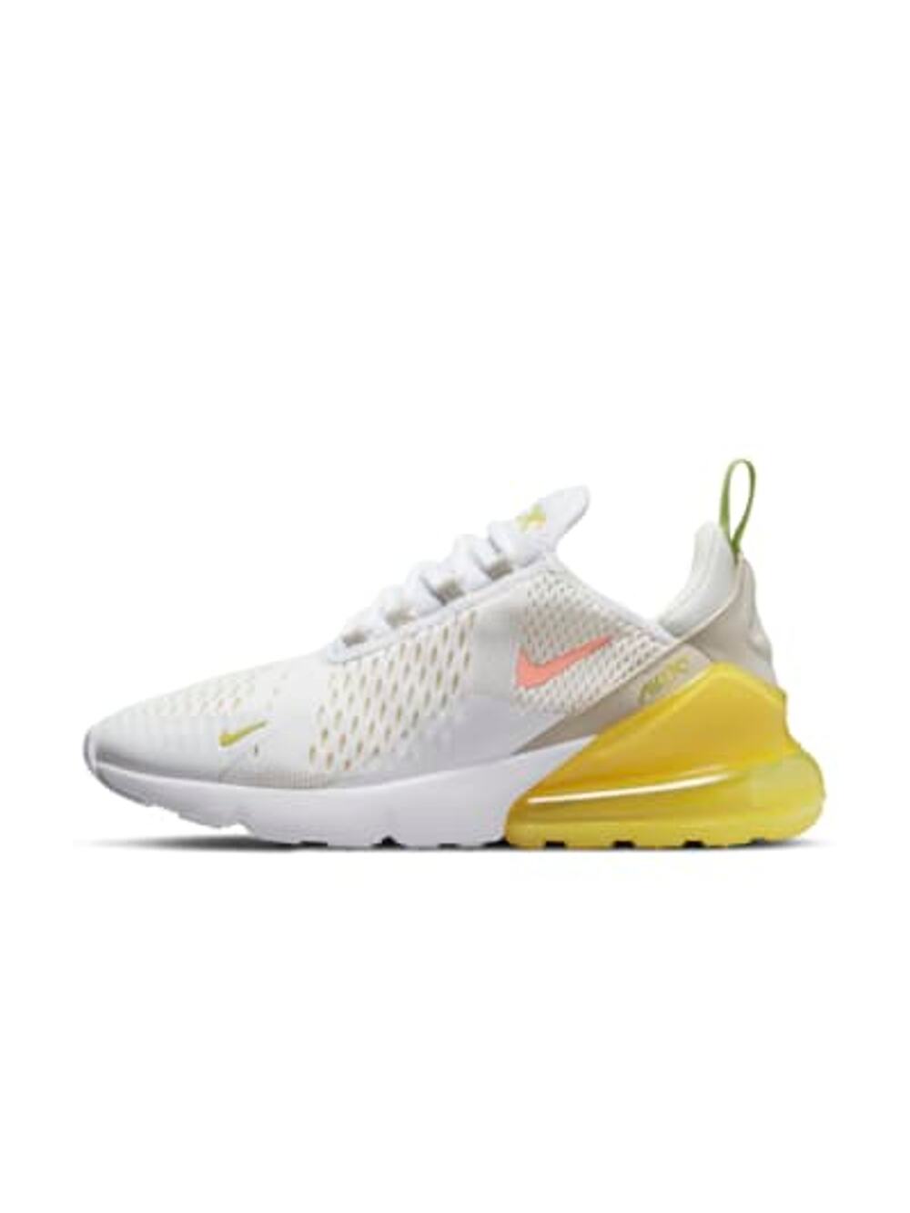 Nike Lightweight White Air Max 270 Sneakers Size 7